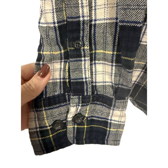 Eddie Bauer Men's Flannel Plaid Button-Down Shirt Size L - Picture 3 of 8
